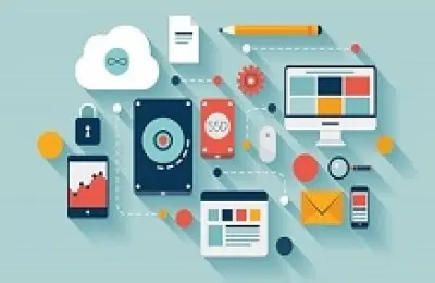 Responsive web design — illustrative artwork