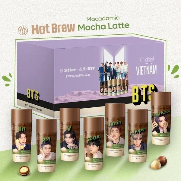 BTS Coffee website screenshot — ecommerce & consumer brand marketing portfolio reference from Digital Magma