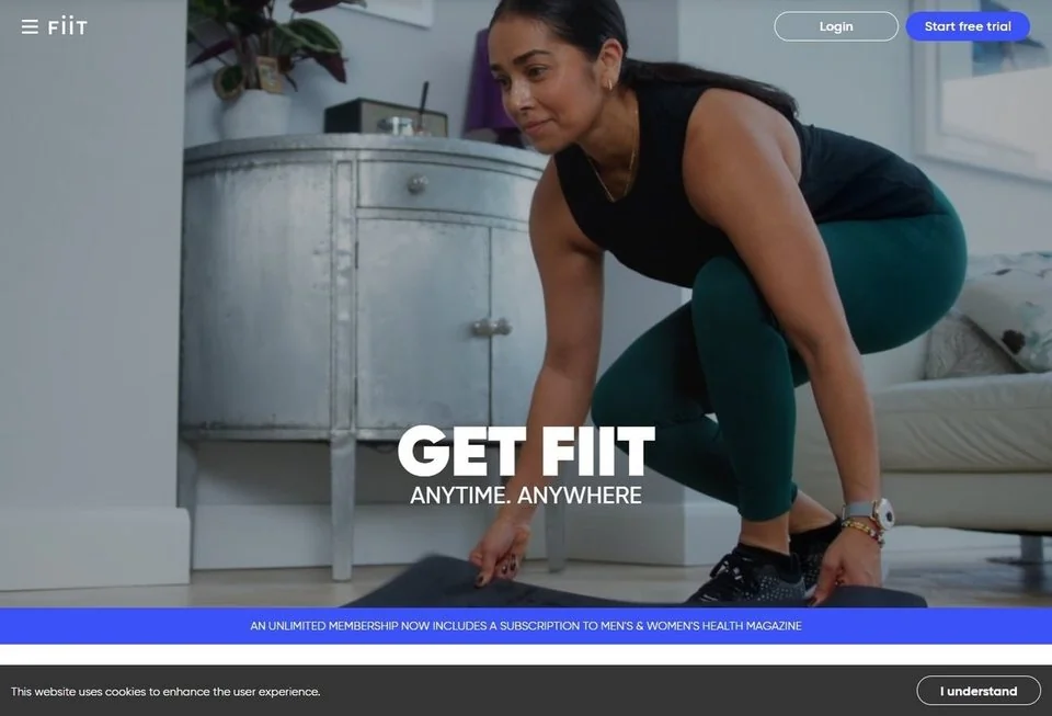 FIIT website screenshot — technology & saas marketing portfolio reference from Digital Magma